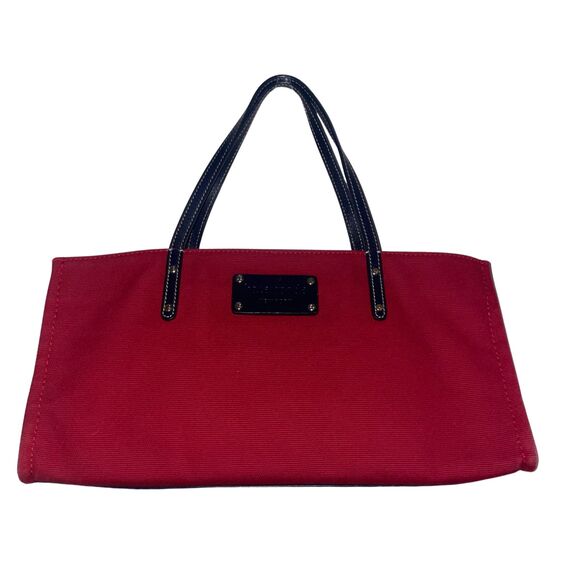 Y2K Kate Spade Red & Navy Shoulder Bag - Picture 1 of 8